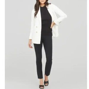 Spanx The Perfect Pant Ankle Backseam Skinny in Black L